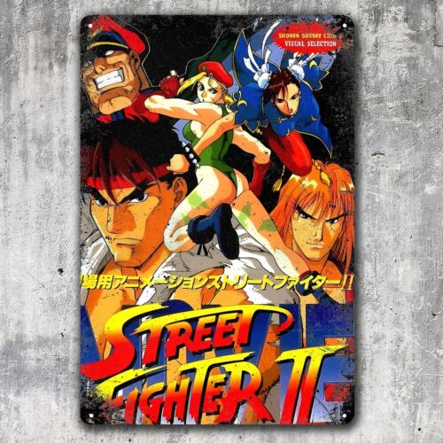 Retro Gaming Video - Póster de metal retro para videojuegos
