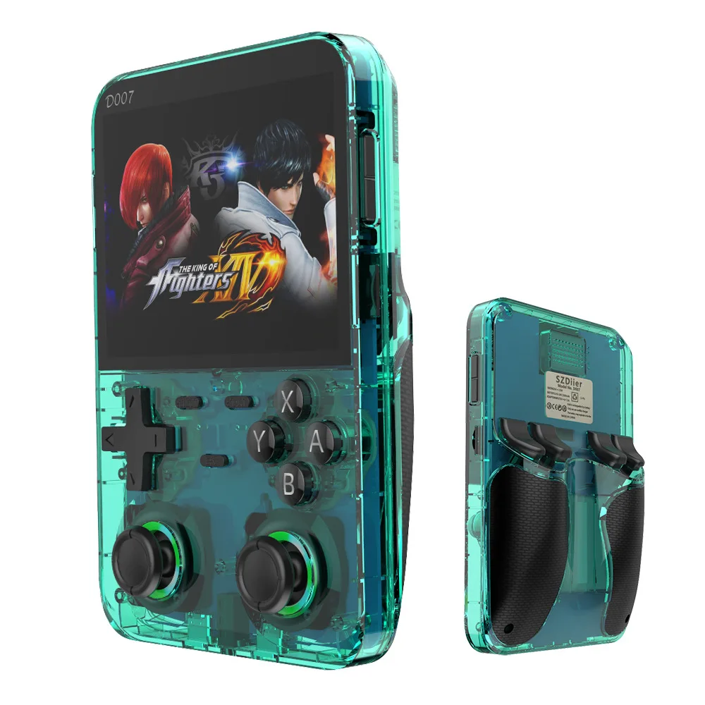 Retro Gaming Device - Consolas de videojuegos portátiles D007, pantalla