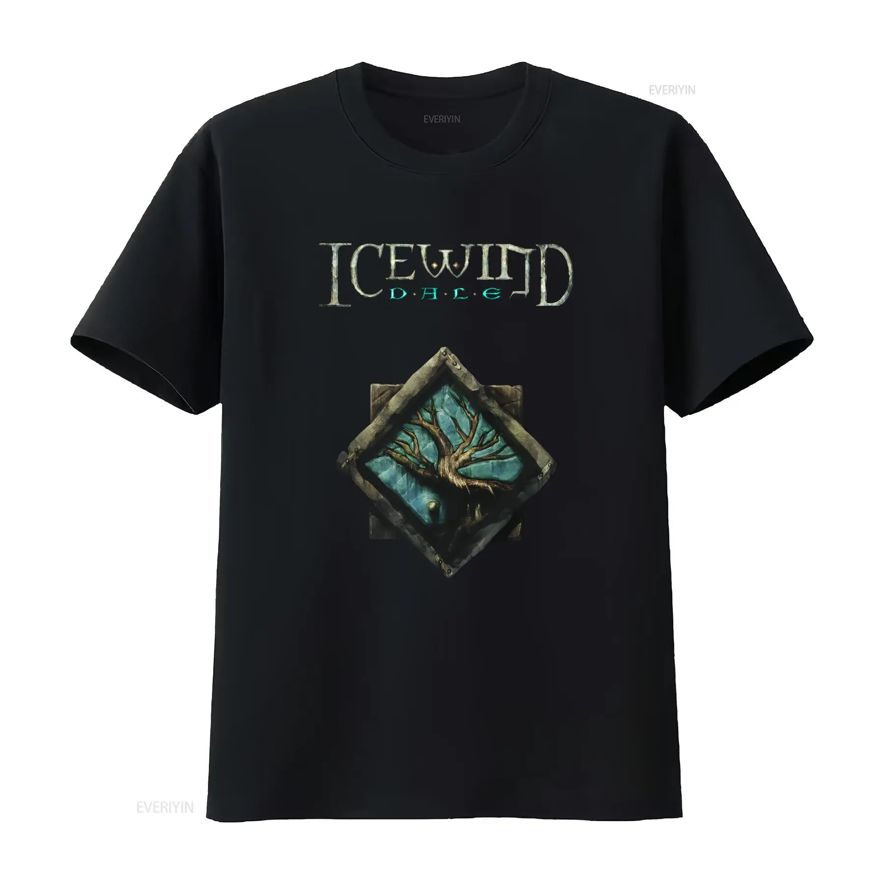 Retro Gaming Games - Icewind Dale Logo Videojuego clásico RPG