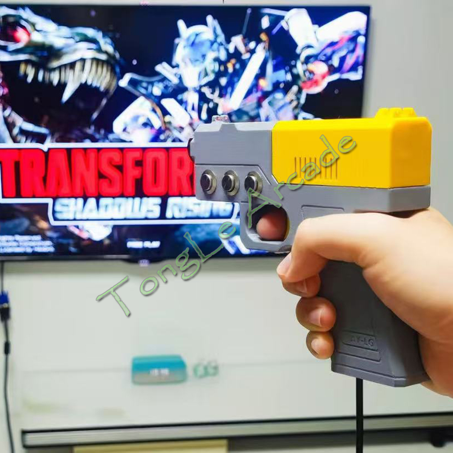 Retro Gaming Gun - 1 unidad de controlador de pistola