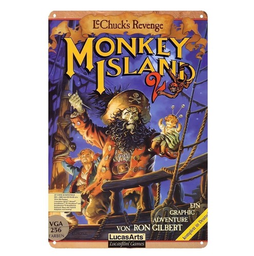 Retro Gaming Video - Monkey Island 2 Commodore Amiga -