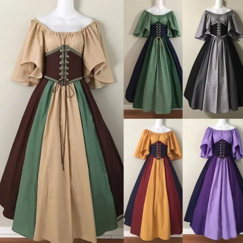 Retro Gaming Kit - Disfraces de Halloween para mujer, vestido