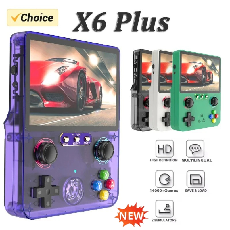 Retro Gaming X6 - Consola de Videojuegos Portátil Retro X6