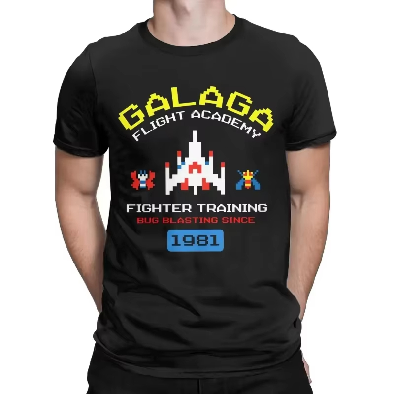 Retro Gaming Com - Camiseta genial de algodón para hombre
