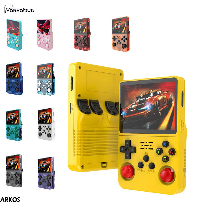 Retro Gaming R36S - Consola de videojuegos portátil R36S ARKOS