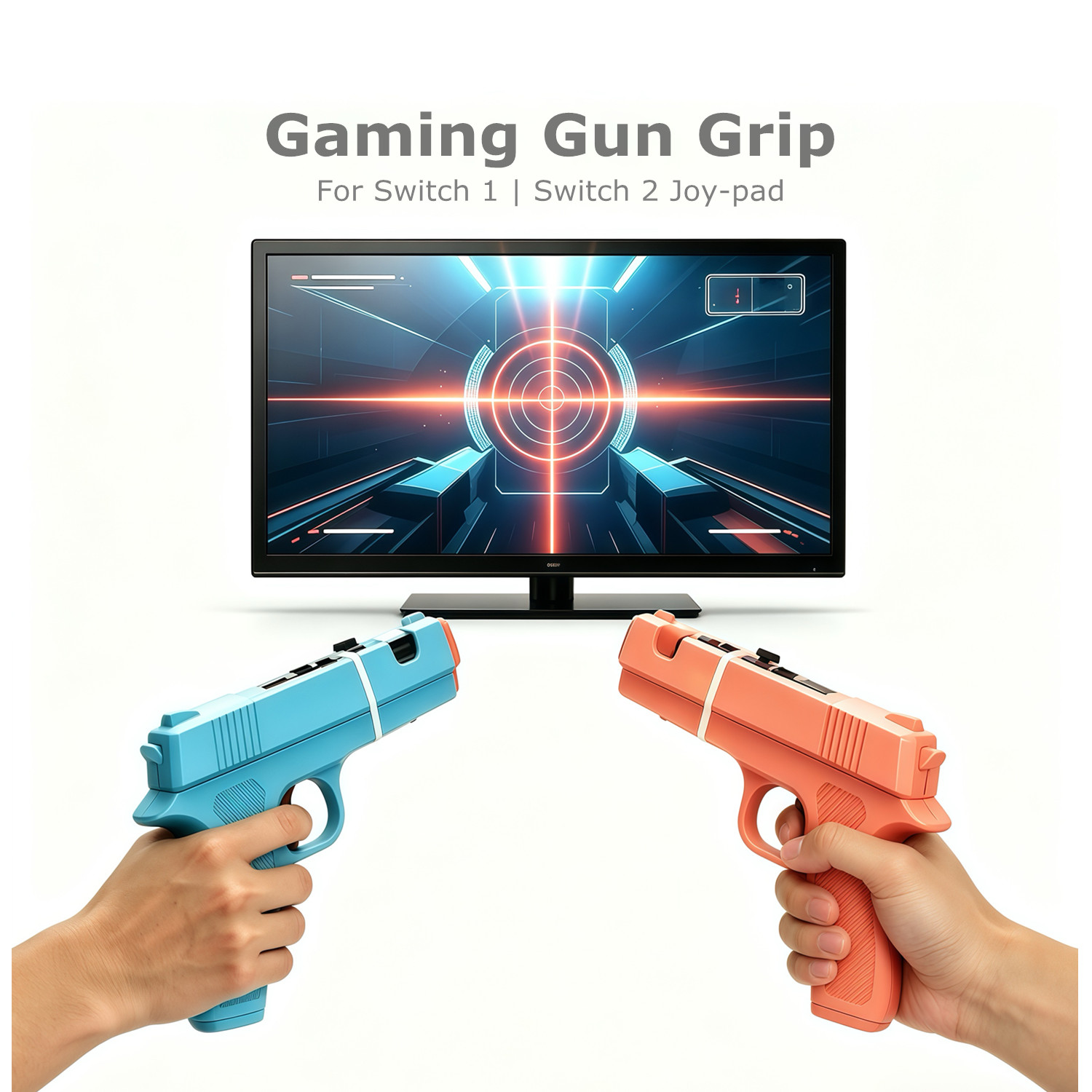 Retro Gaming Gun - Empuñadura de Control para Juegos de