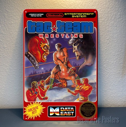 Retro Gaming Video - Y1, Póster Metálico Retro del Videojuego