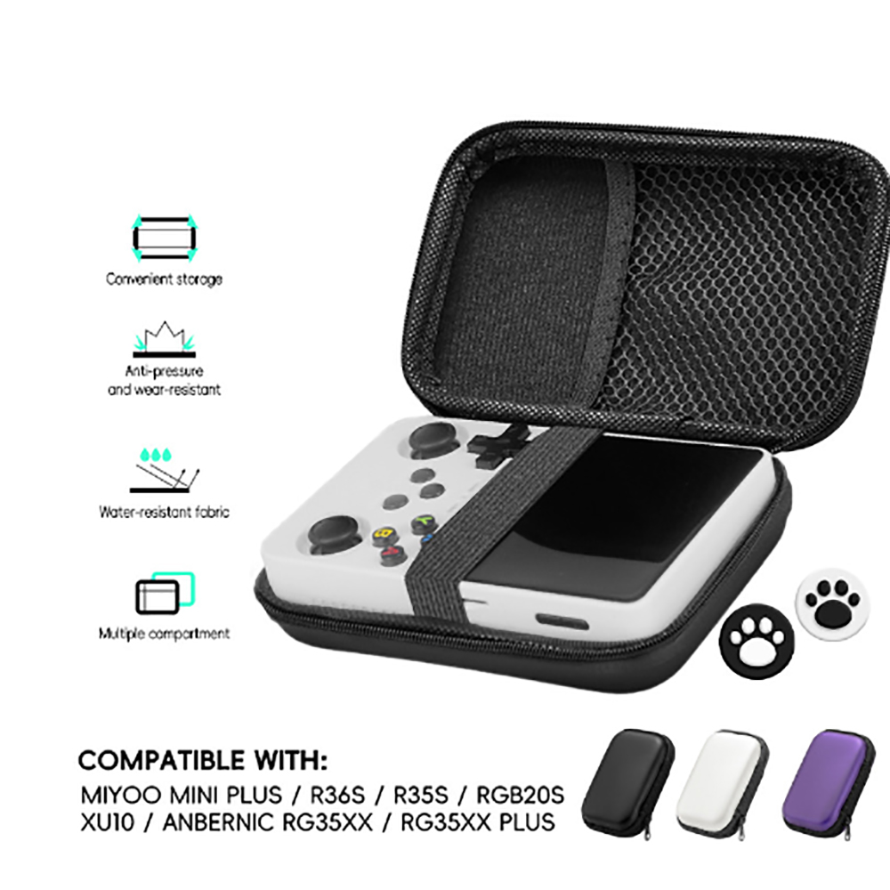 Retro Gaming R36S - Estuche rígido compatible con consola de