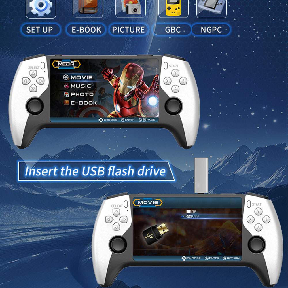 Nueva Consola de Juegos Portát - Retro Gaming Device reseña y precio
