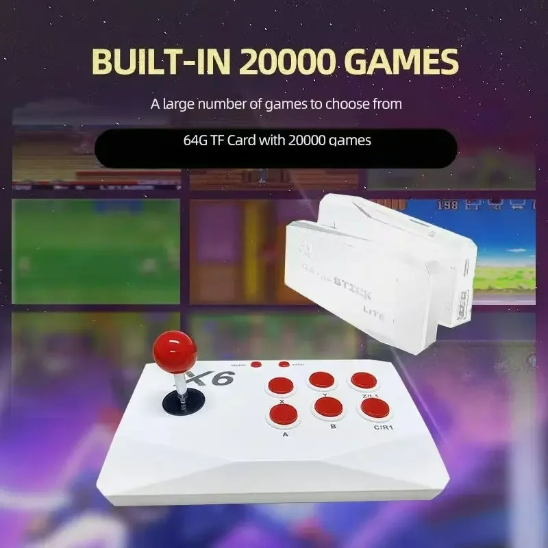 Nueva Consola de Videojuegos X - Retro Gaming X6 reseña y precio