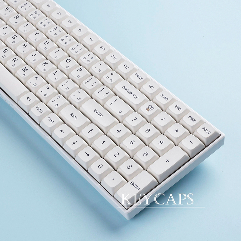 Teclas PBT Blancas Minimalista - Retro Gaming Keycaps reseña y precio
