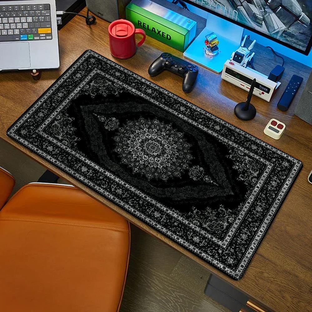 Alfombra persa negra nueva, al - Retro Gaming Com reseña y precio