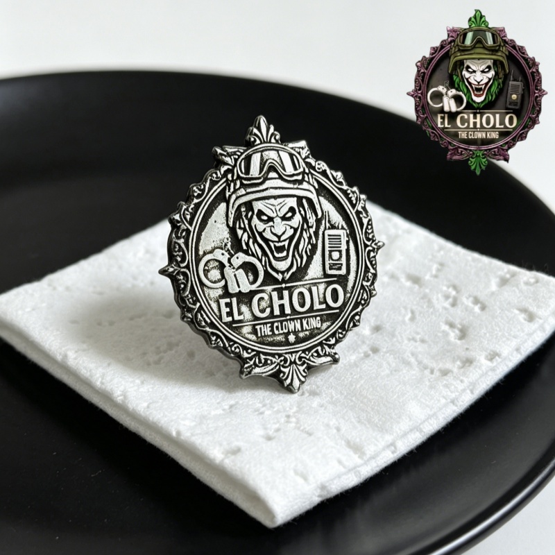 Broche con Logotipo de Payaso  - Retro Gaming Jacket reseña y precio