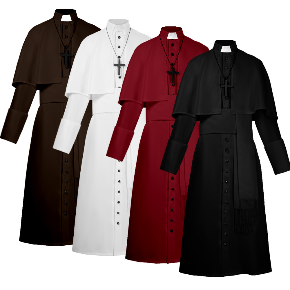 Traje de Cosplay de Sacerdote  - Retro Gaming Jacket reseña y precio