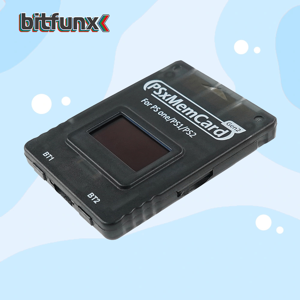 Bitfunx PSxMemCard Gen2 Store  - Retro Gaming Gun reseña y precio
