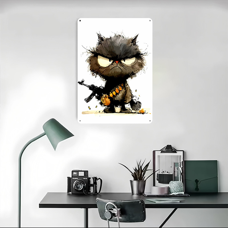 Póster con Diseño de Gato con  - Retro Gaming Gun reseña y precio