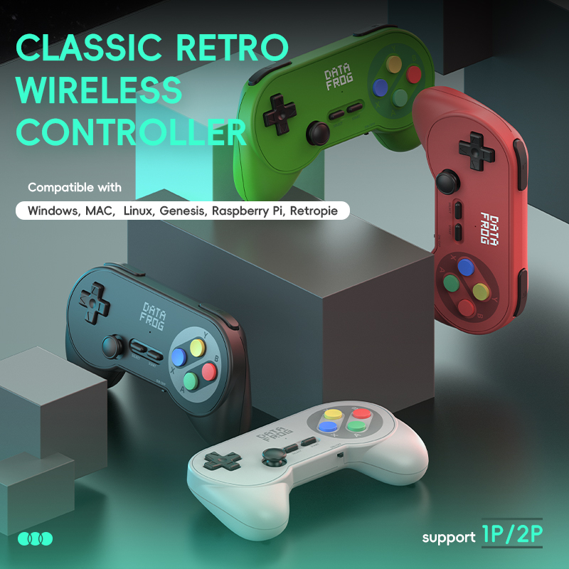 Control de Juego Inalámbrico D - Retro Gaming Com reseña y precio