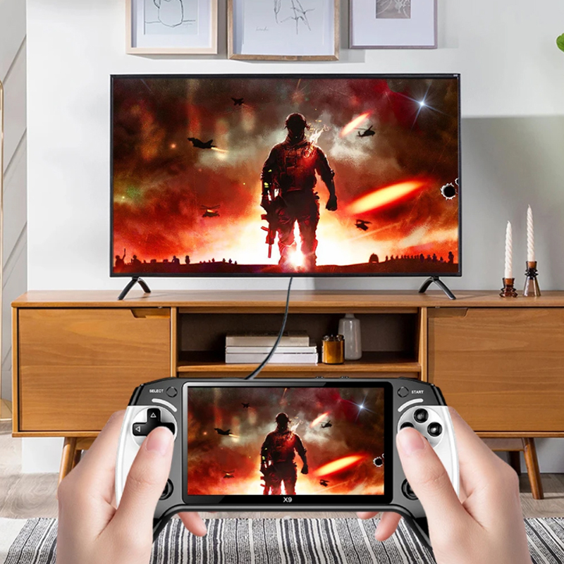 Consola de Juegos Portátil X9  - Retro Gaming Device reseña y precio