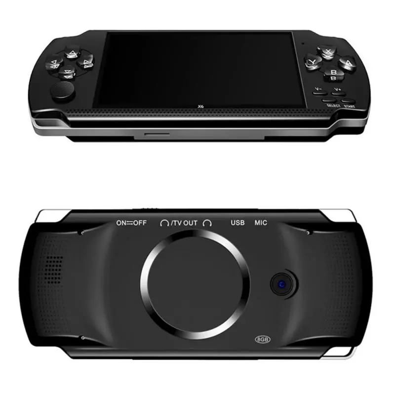 Consola de juegos portátil Ret - Retro Gaming X6 reseña y precio