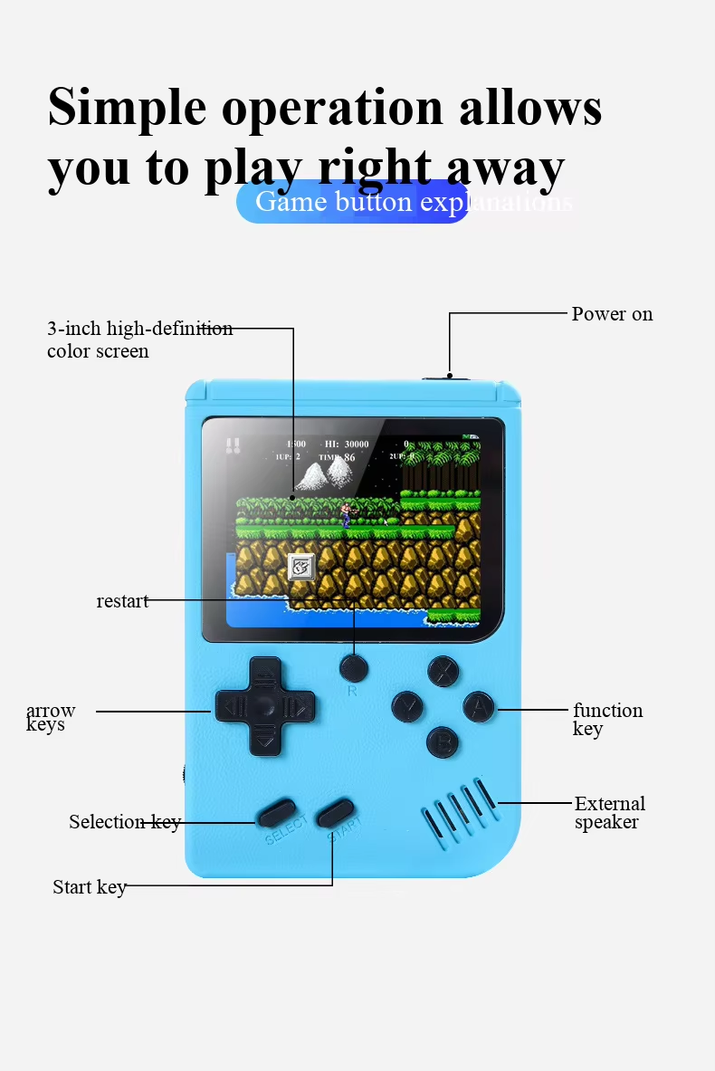 NUEVA Consola de Videojuegos R - Retro Gaming Os reseña y precio